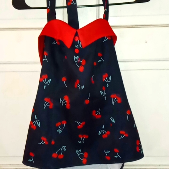 belle poque Tops - Cherry top vintage